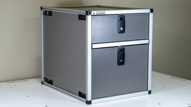 Load image into Gallery viewer, Double Drawer Module - 19 3/16" Wide x 25" Depth
