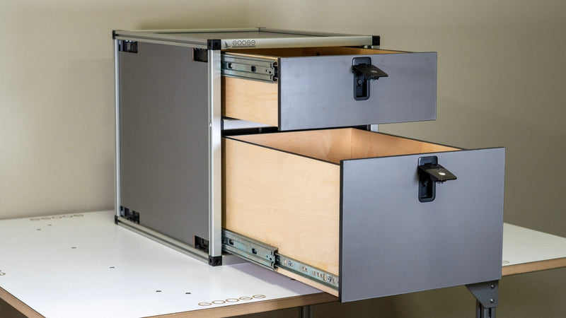 Load image into Gallery viewer, Double Drawer Module - 19 3/16" Wide x 25" Depth
