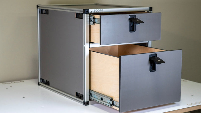 Load image into Gallery viewer, Double Drawer Module - 19 3/16" Wide x 25" Depth
