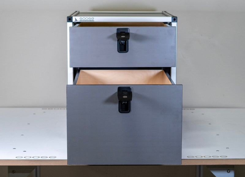Load image into Gallery viewer, Double Drawer Module - 19 3/16" Wide x 25" Depth
