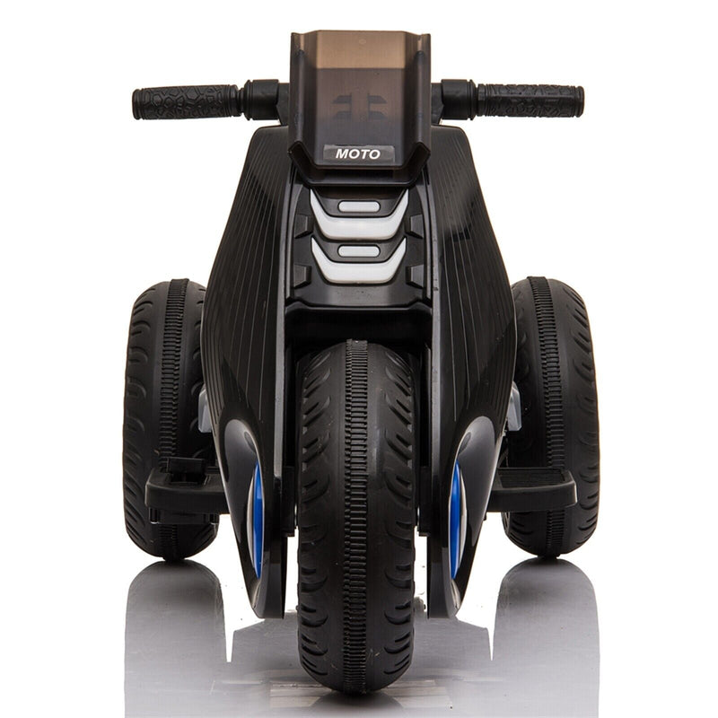 Load image into Gallery viewer, Double Drive 6V Kids Electric Motorcycle with 3 Wheels - Black
