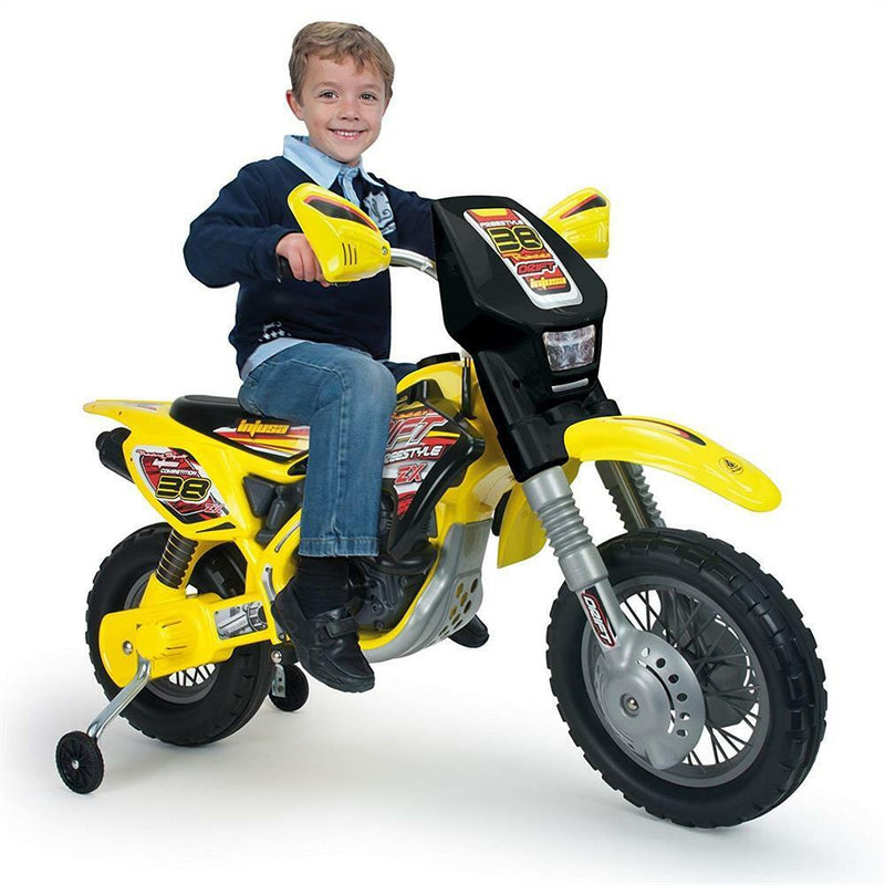 Load image into Gallery viewer, Drift ZX 12V Battery-Powered Kids Ride-On Motorcycle by Injusa
