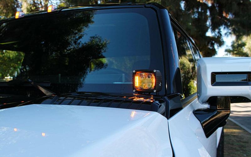 Load image into Gallery viewer, 2022+ GMC Hummer EV Hood Mount Ditch Lights
