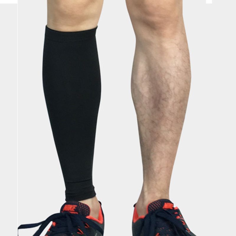 Load image into Gallery viewer, 1 Pair Sports Soccer Shin Guard Pad Sleeve Sock Leg Support Football Compression Calf Sleeve For Adult Teens Children
