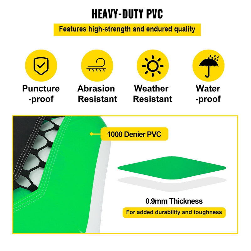 Load image into Gallery viewer, 10FT Inflatable Water Trampoline with Ladder – Round Water Bouncer
