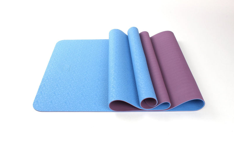 Load image into Gallery viewer, 2 Tone TPE Premium Yoga Mat
