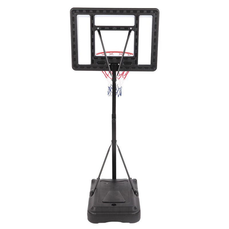 Load image into Gallery viewer, Adjustable Height Portable PVC Swimming Pool Basketball Stand for 7# Balls
