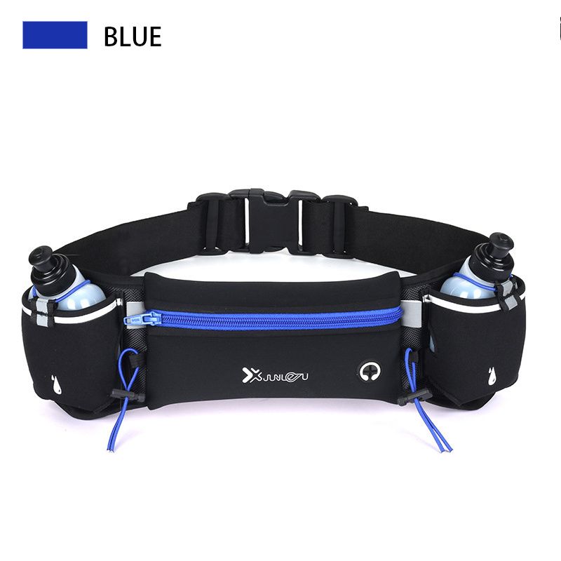 Load image into Gallery viewer, Adjustable Running Belt Fanny Pack With 2 Water Bottle Holder For Men And Women For Fitness Jogging Hiking Travel
