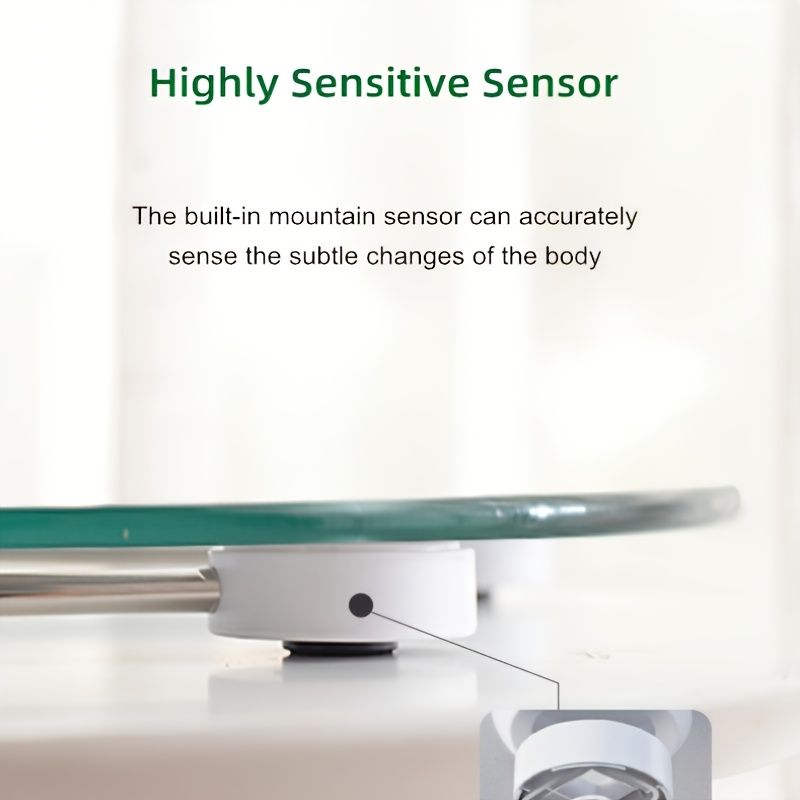 Load image into Gallery viewer, 1pc Transparent Bathroom Scales LCD Electronic, smart Digital Scale Bear 180 KG Body Weight Scales Floor Scales
