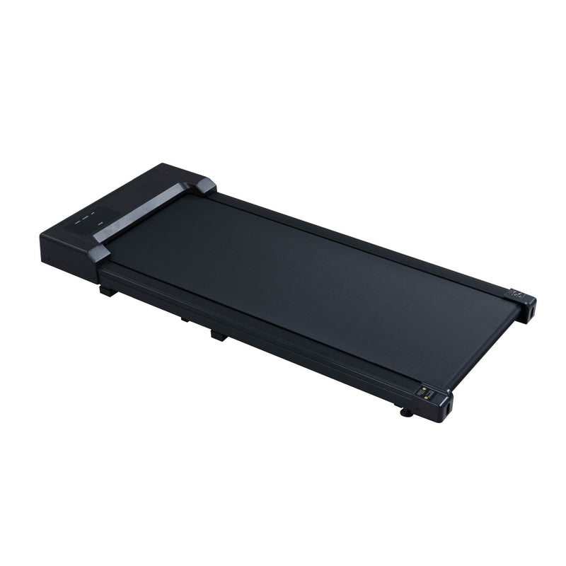 Load image into Gallery viewer, 2.5HP Under Desk Treadmill, Portable Walking Pad for Home &amp; Office, Compact Running &amp; Walking Machine with Remote Control, LED Display, Black
