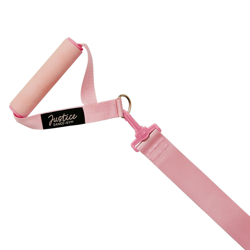 Load image into Gallery viewer, Adjustable Leg Stretcher with Foam Handle Grip for Flexibility Training – Ages 6+, 26&quot; Strap Length, Non-Slip Padding
