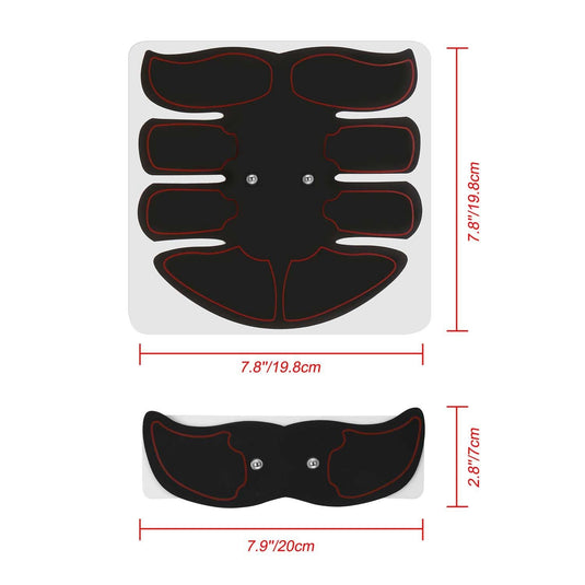 Advanced EMS Abdominal Toning Belt for Fitness - 6 Modes for Effective Muscle Stimulation