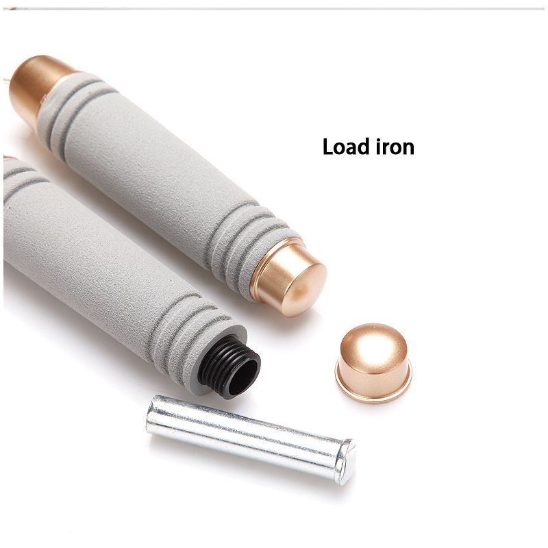 Load image into Gallery viewer, Adjustable TPU Wire Rope with Bearing Weighted Jump Rope for Handle Comfortable Foam Handle Skipping Rope for Workout and Fitness Training
