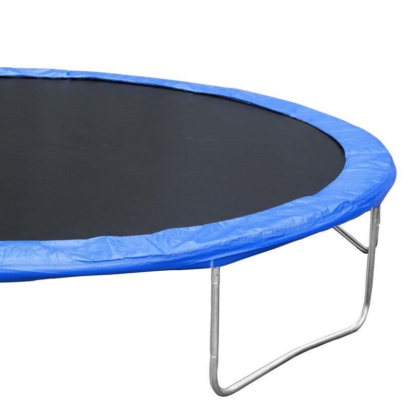 Load image into Gallery viewer, 14FT Family Trampoline with Basketball Hoop and Safety Net for All Ages
