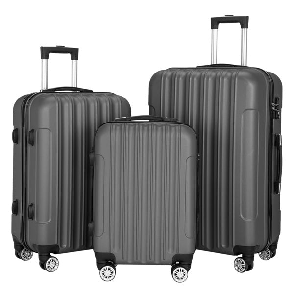 Load image into Gallery viewer, 3-in-1 Multifunctional Large Capacity Traveling Storage Suitcase Luggage Set Dark Gray

