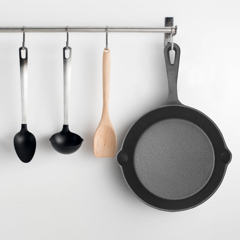 Load image into Gallery viewer, 3Pcs Pre-Seasoned Cast Iron Skillet Set 6/8/10in Non-Stick Oven Safe Cookware Heat-Resistant Frying Pan
