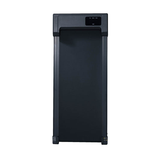 2.5HP Under Desk Treadmill, Portable Walking Pad for Home & Office, Compact Running & Walking Machine with Remote Control, LED Display, Black