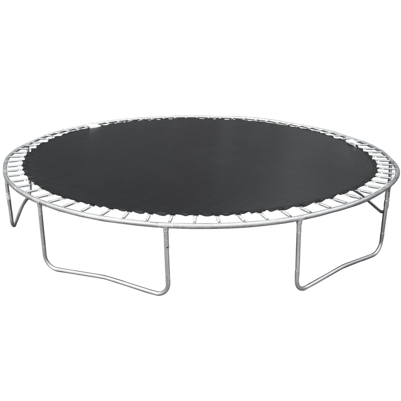 Load image into Gallery viewer, 14FT Family Trampoline with Basketball Hoop and Safety Net for All Ages
