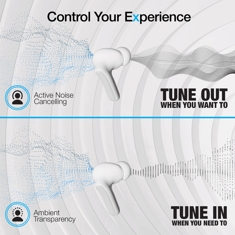 Load image into Gallery viewer, Active Noise Cancelling True Wireless Earbuds with Wireless Charging Case
