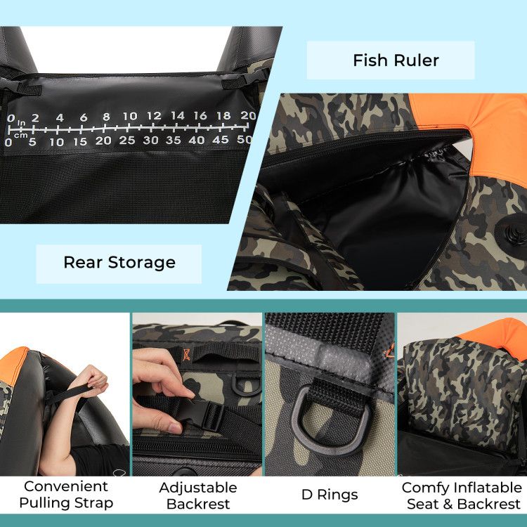 Load image into Gallery viewer, Portable Fishing Boat with 3 Detachable Storage Boxes
