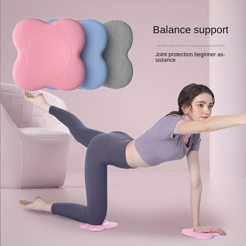 Load image into Gallery viewer, 1pair Yoga Knee Elbow Joint Protection Pad; Portable Fitness Exercise Thickened Non-slip Yoga Mat; Yoga Pilates Fitness Equipment For Home Gym Training
