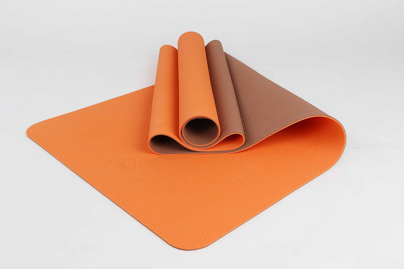 Load image into Gallery viewer, 2 Tone TPE Premium Yoga Mat
