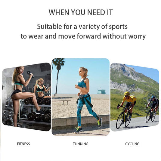 Adjustable Running Belt Fanny Pack With 2 Water Bottle Holder For Men And Women For Fitness Jogging Hiking Travel