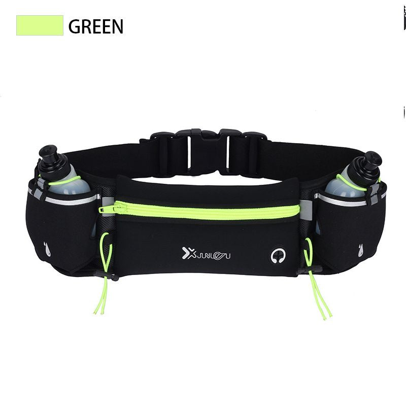 Load image into Gallery viewer, Adjustable Running Belt Fanny Pack With 2 Water Bottle Holder For Men And Women For Fitness Jogging Hiking Travel

