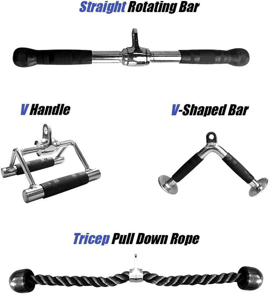 1000 lbs. capacity Blue Multi-functional Power Cage, Home Adjustable Pullup Squat Rack Comprehensive Fitness Barbell Rack Olympic Bar