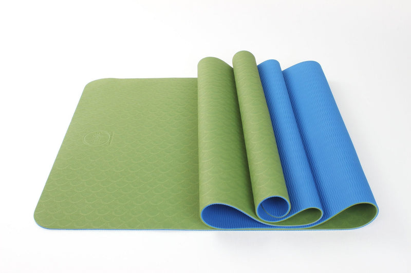 Load image into Gallery viewer, 2 Tone TPE Premium Yoga Mat

