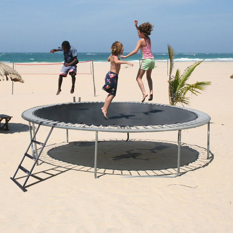 Load image into Gallery viewer, Adjustable Trampoline Ladder for Safe and Easy Access
