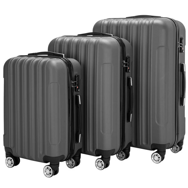 Load image into Gallery viewer, 3-in-1 Multifunctional Large Capacity Traveling Storage Suitcase Luggage Set Dark Gray
