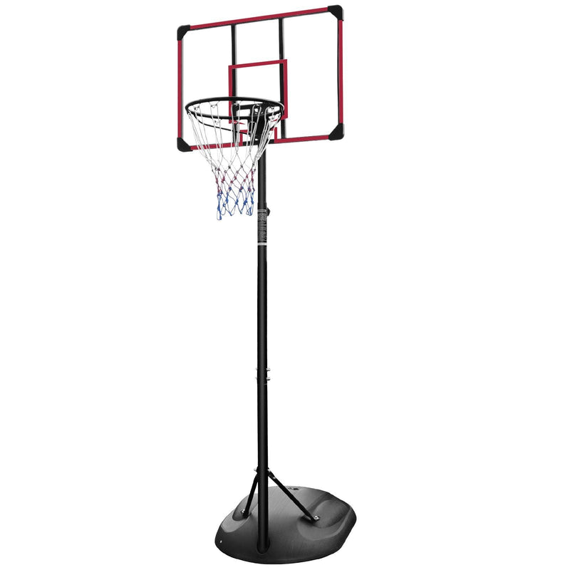 Load image into Gallery viewer, Adjustable Portable Basketball Hoop with 32&quot; Backboard for Indoor &amp; Outdoor Play 7.5ft - 9.2ft
