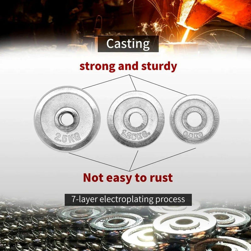 Load image into Gallery viewer, Adjustable Dumbbell Set Home Gym Cast Iron Barbell Sets with Carry Box 66lbs Office Bedroom Workout Dumbbells for Men and Women
