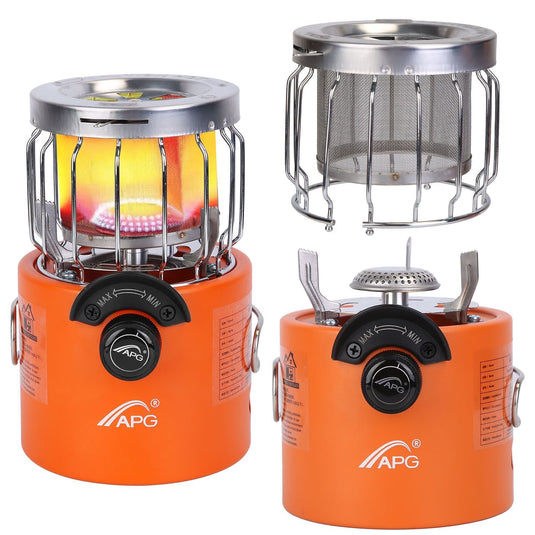 2000W 2-in-1 Gas Tent Heater and Camping Stove