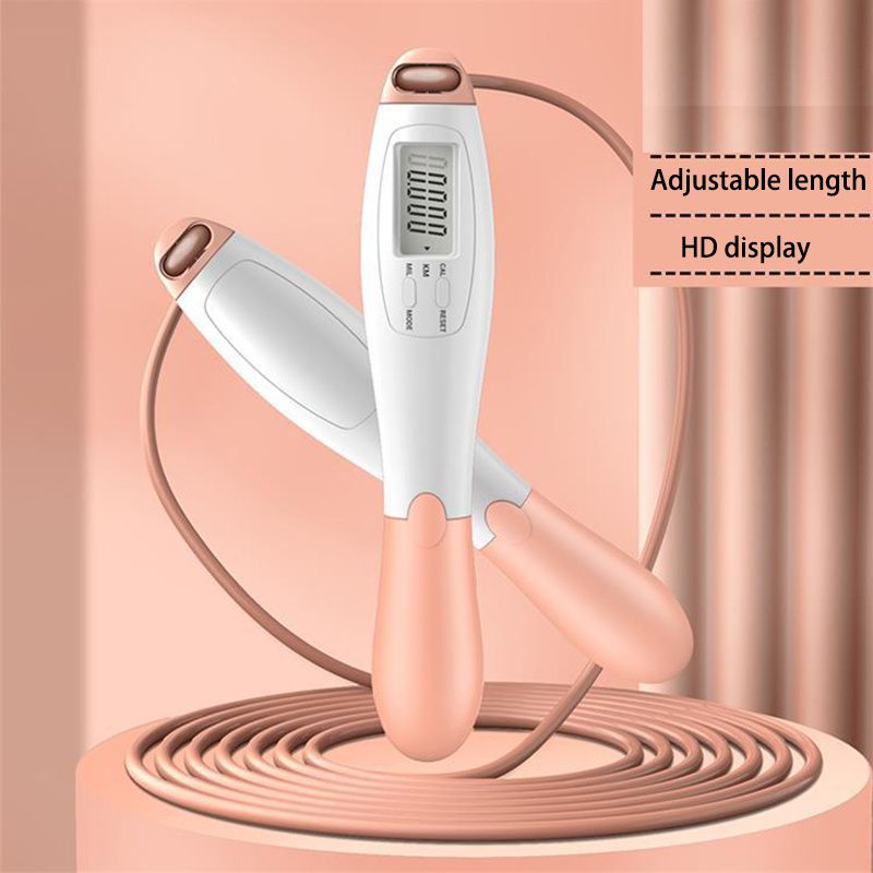 Load image into Gallery viewer, 1pc Gym Fitness Smart Jump Rope With LCD Screen Counting Speed Skipping 2.8 M / 9.18ft
