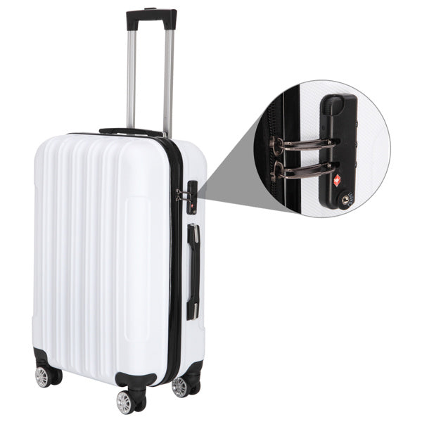 Load image into Gallery viewer, 3-in-1 Multifunctional Large Capacity Traveling Storage Suitcase White
