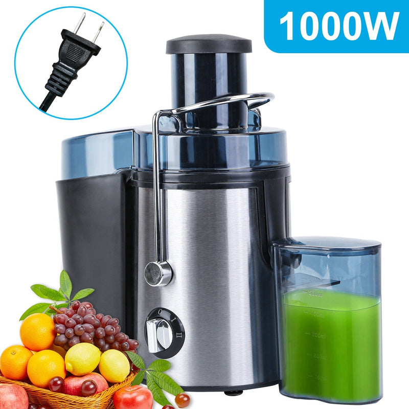 Load image into Gallery viewer, 1000W Centrifugal Juicer Juice Extractor with 2 Speeds 3.6in Wide Feed Chute 17Oz Juicer Cup 54Oz Pulp Collector Electric Juicer for Fruits Vegetables
