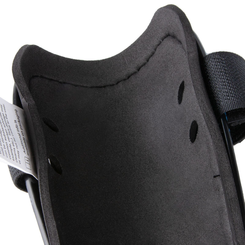 Load image into Gallery viewer, (2-Pack) XS Kids Soccer Shin Guards with Ankle Support – Durable Shell, Adjustable Straps, Black/Blue/Green
