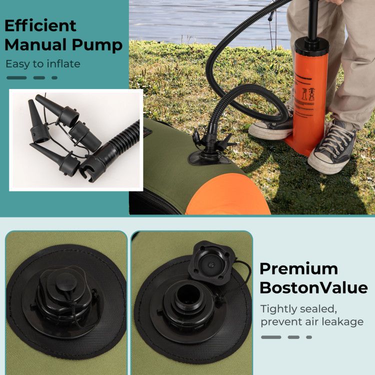 Load image into Gallery viewer, Portable Fishing Boat with 3 Detachable Storage Boxes
