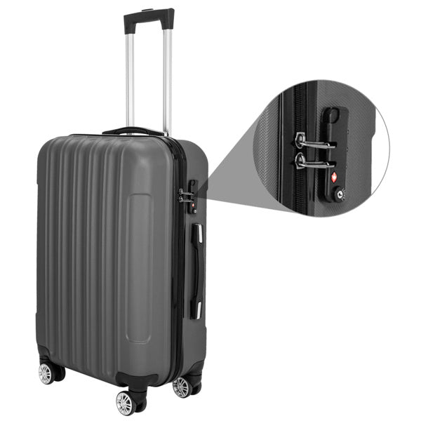 Load image into Gallery viewer, 3-in-1 Multifunctional Large Capacity Traveling Storage Suitcase Luggage Set Dark Gray
