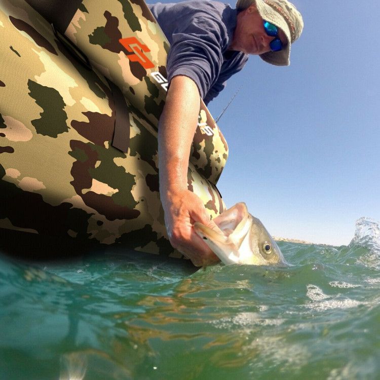 Load image into Gallery viewer, Inflatable Fishing Float Tube with Pump Storage Pockets and Fish Ruler
