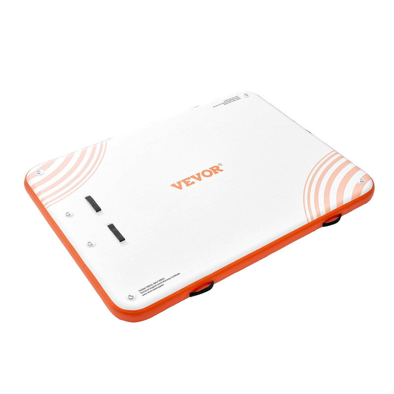 Load image into Gallery viewer, 10x8FT Inflatable Floating Dock Platform – Non-Slip Water Raft
