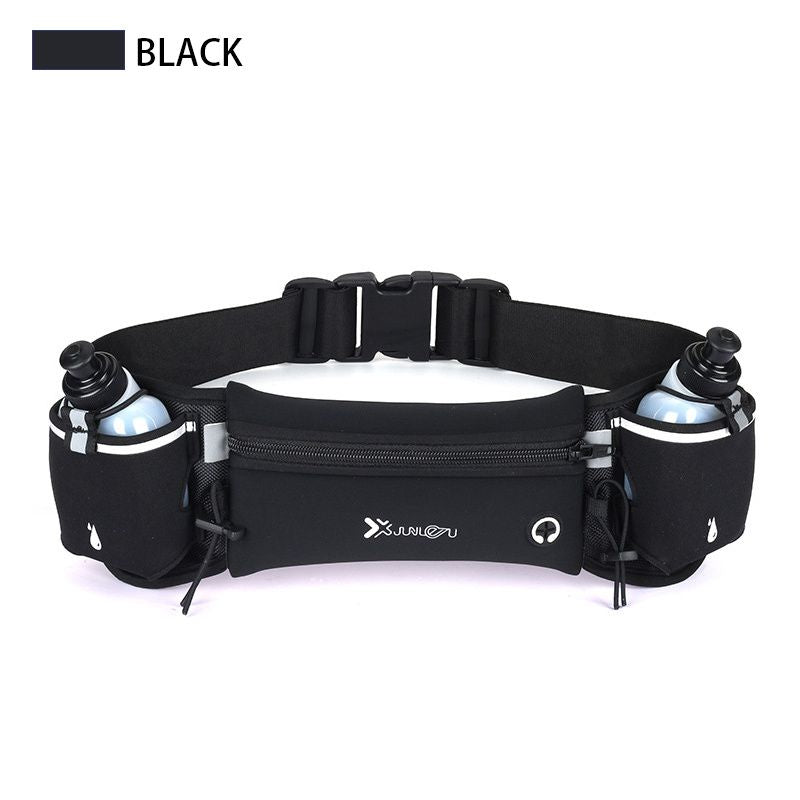 Load image into Gallery viewer, Adjustable Running Belt Fanny Pack With 2 Water Bottle Holder For Men And Women For Fitness Jogging Hiking Travel
