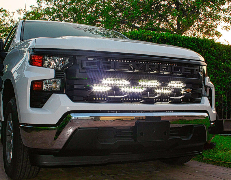 Load image into Gallery viewer, 2022+ Chevrolet Silverado 1500 Dual 40s Light Bars
