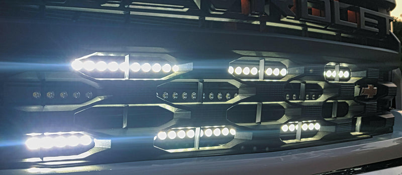 Load image into Gallery viewer, 2022+ Chevrolet Silverado 1500 Dual 40s Light Bars
