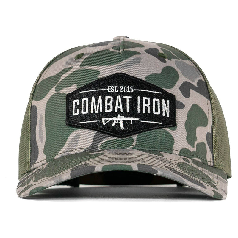 Load image into Gallery viewer, Original AR Black Patch Snapback Hat
