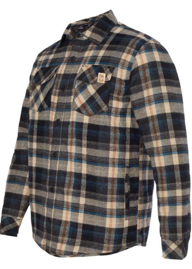 Load image into Gallery viewer, Dutton Quilted Flannel Shirt Jacket
