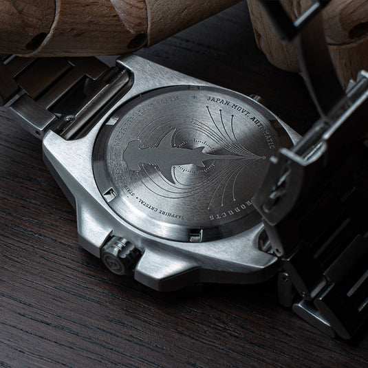 DV-02 - Automatic Dive Watch with Metal Bracelet