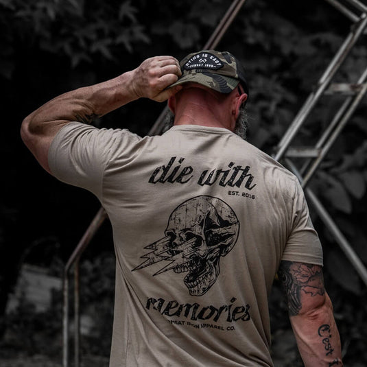 Dying Is Easy Arched Patch Tactical Ripstop Mesh Snapback Hat